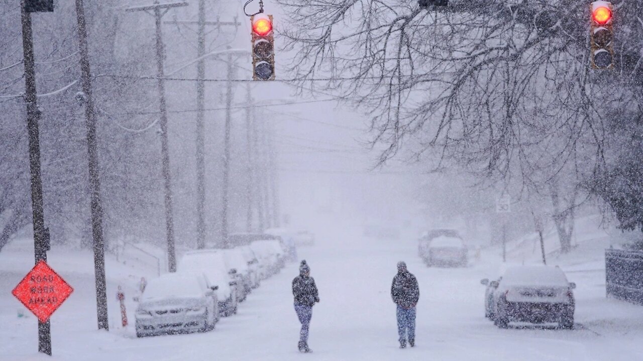 Slippery travel conditions in Maryland as major winter storm hits swath of U.S.