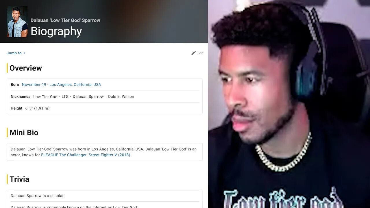 LowTierGod Reacts To His Trash Acting Career [REUPLOAD]