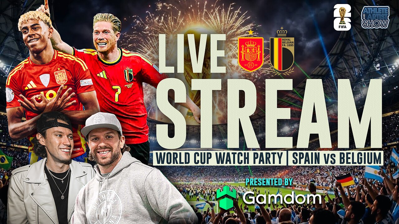 FIFA World Cup Watch Party | SPAIN vs BELGIUM | Quarterfinals