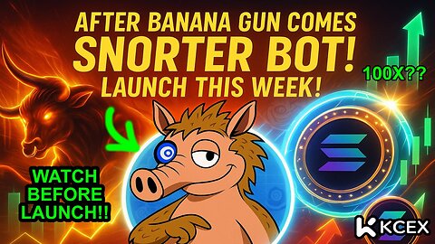 Banana Gun Trading Bot Hype Over!! New SNORTER Bot Token Next Hyped Solana Trading Bot??