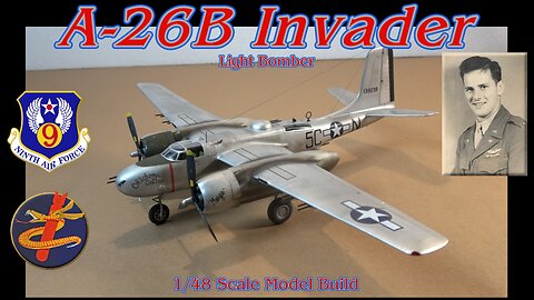 Building the 1/48 Scale ICM A-26B Invader Light Bomber
