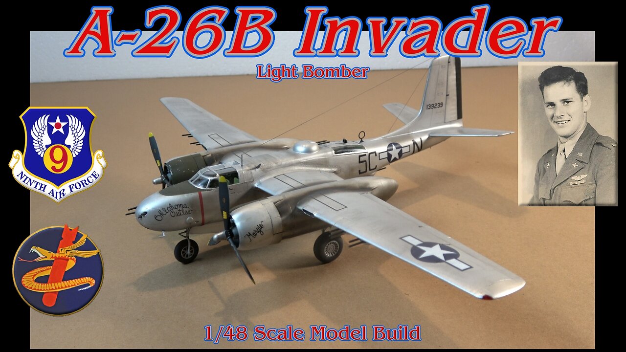 Building the 1/48 Scale ICM A-26B Invader Light Bomber