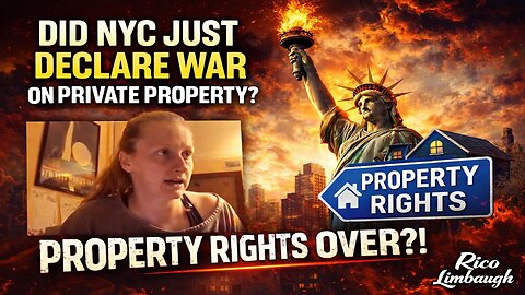 NYC Officials Caught Saying Property Rights Are OVER under MAMDANI rule ❓🚨