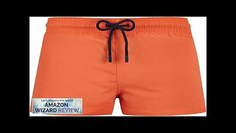 Vilebrequin Men Swim Trunks Short And Fitted Stretch SolidShort length swim trunks for men Review