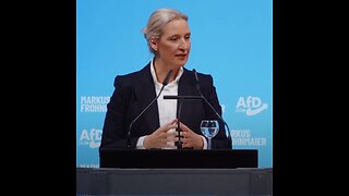 Alice Weidel: Debemos dejar de alimentar esta guerra