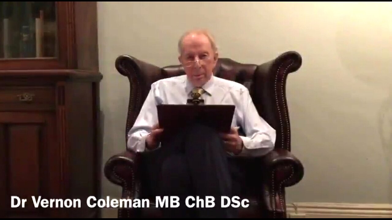 DR. VERNON COLEMAN ON DEPOPULATION 👊