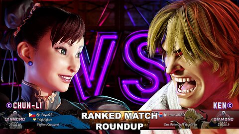 Kuya Kalbo SF6 Ranked Match Roundup. Chun Li 4 star Diamond Rank [Hori Fight Stick]