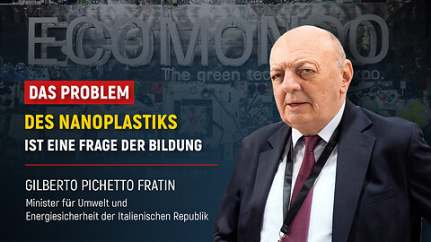 Interview mit Gilberto Pichetto Fratin | Ecomondo 2025