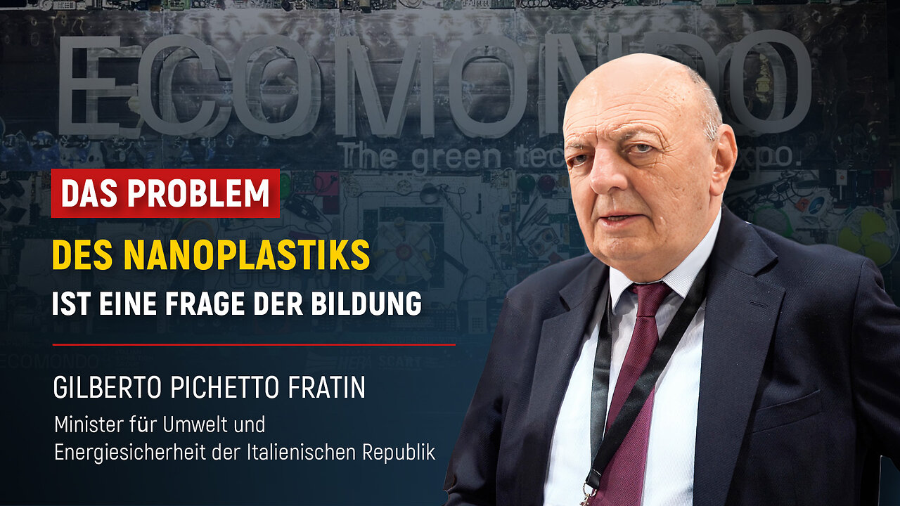 Interview mit Gilberto Pichetto Fratin | Ecomondo 2025