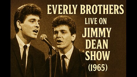 The Everly Brothers on The Jimmy Dean Show ~ Portrait Format