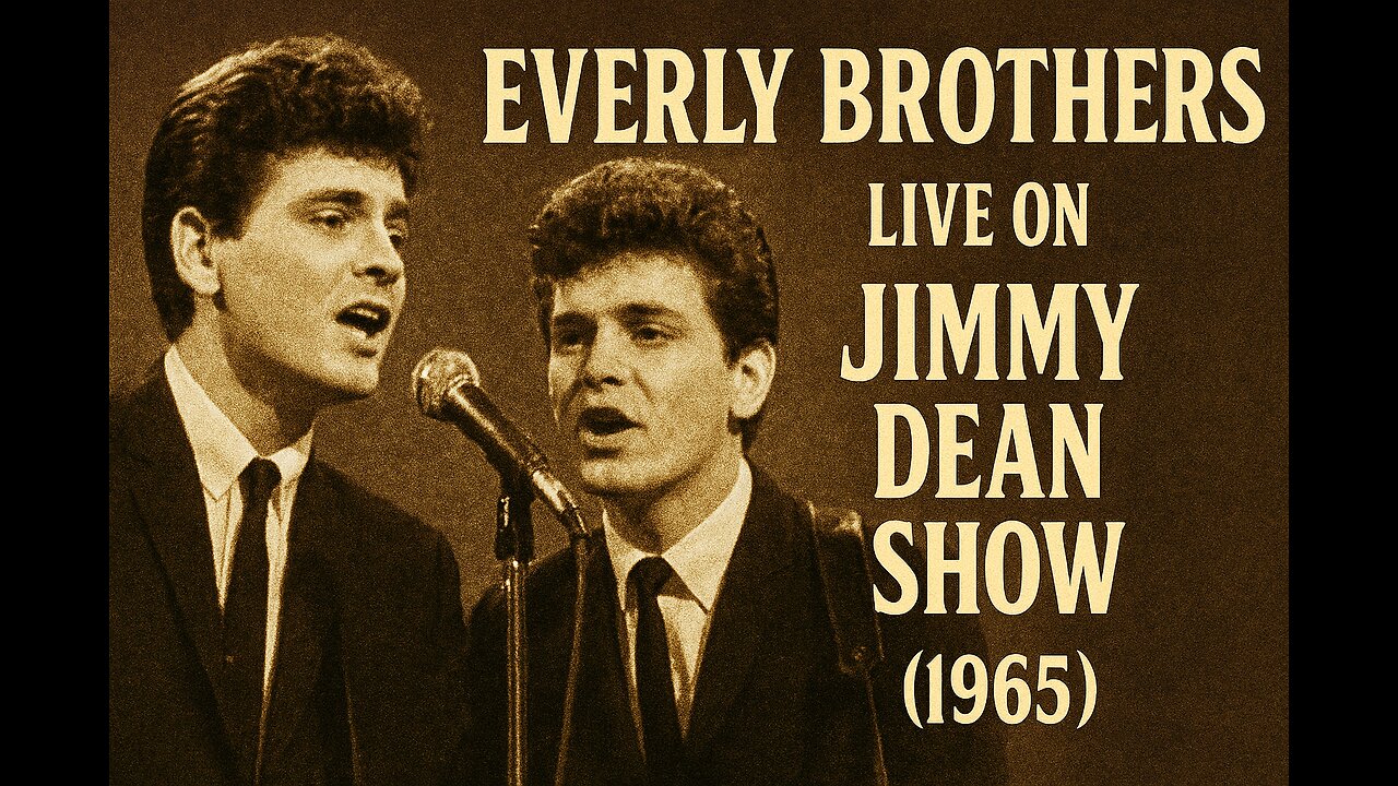 The Everly Brothers on The Jimmy Dean Show ~ Portrait Format