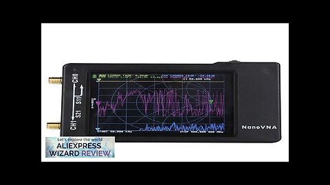 2.8" LCD 1.5GHz NanoVNA-H HF VHF UHF UV Vector Network Analyzer Antenna Review