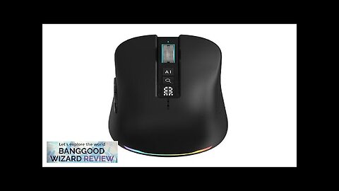 M131 AI Smart Voice Mouse Dual Mode Wireless bluetooth Speech to Text Review