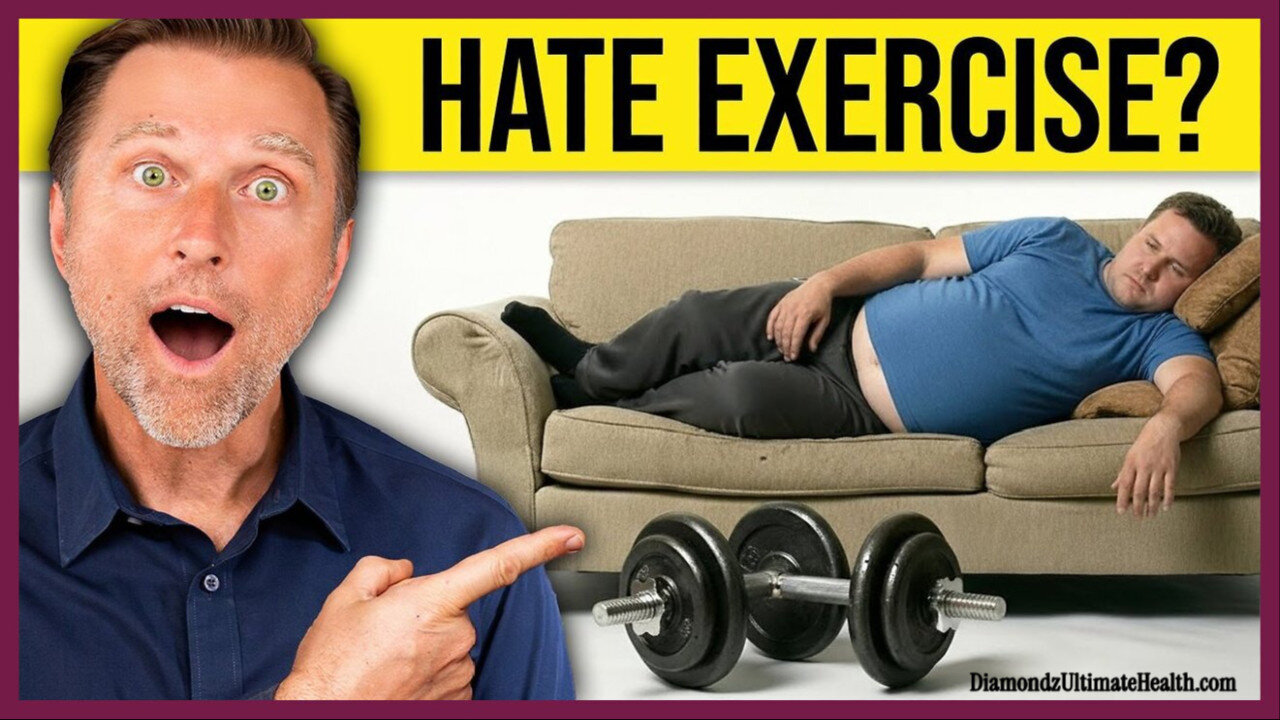 💦 HEALTH WATCH: If You Hate Exercising Do These EASY Moves Instead! 🏃🏻‍♀️