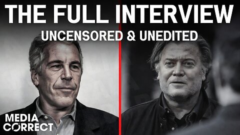 WATCH: The FULL, Unedited Jeffrey Epstein Interview with Steve Bannon | Never-Before-Seen Context