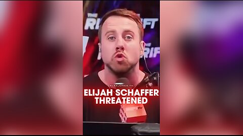 Alex Jones: Elijah Schaffer is Being Legally Threatened (by Charlie Kirk's Murderers) - 10/8/25