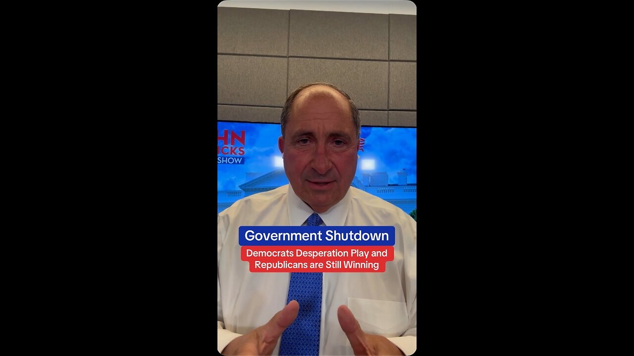 The Government Shutdown is the Democrats’ Desperation Play and Republicans are Still Winning