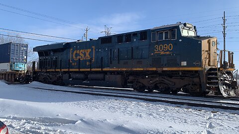 Long Intermodal with New MAC 4829 as the DPU