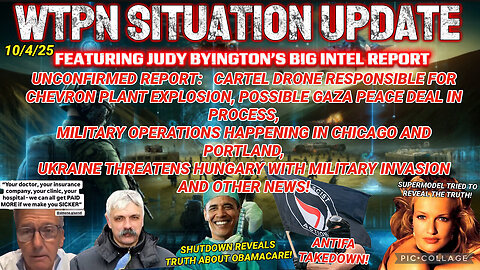 WTPN ~ Judy Byington ~ Situation Update ~ 10-4-25 ~ Trump Return ~ Restored Republic via a GCR