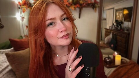 Calcifer ASMR ~ ASMR Close Whispers on a Cozy Autumn Night 🌙 (Fire Crackling, Pure Whispers)