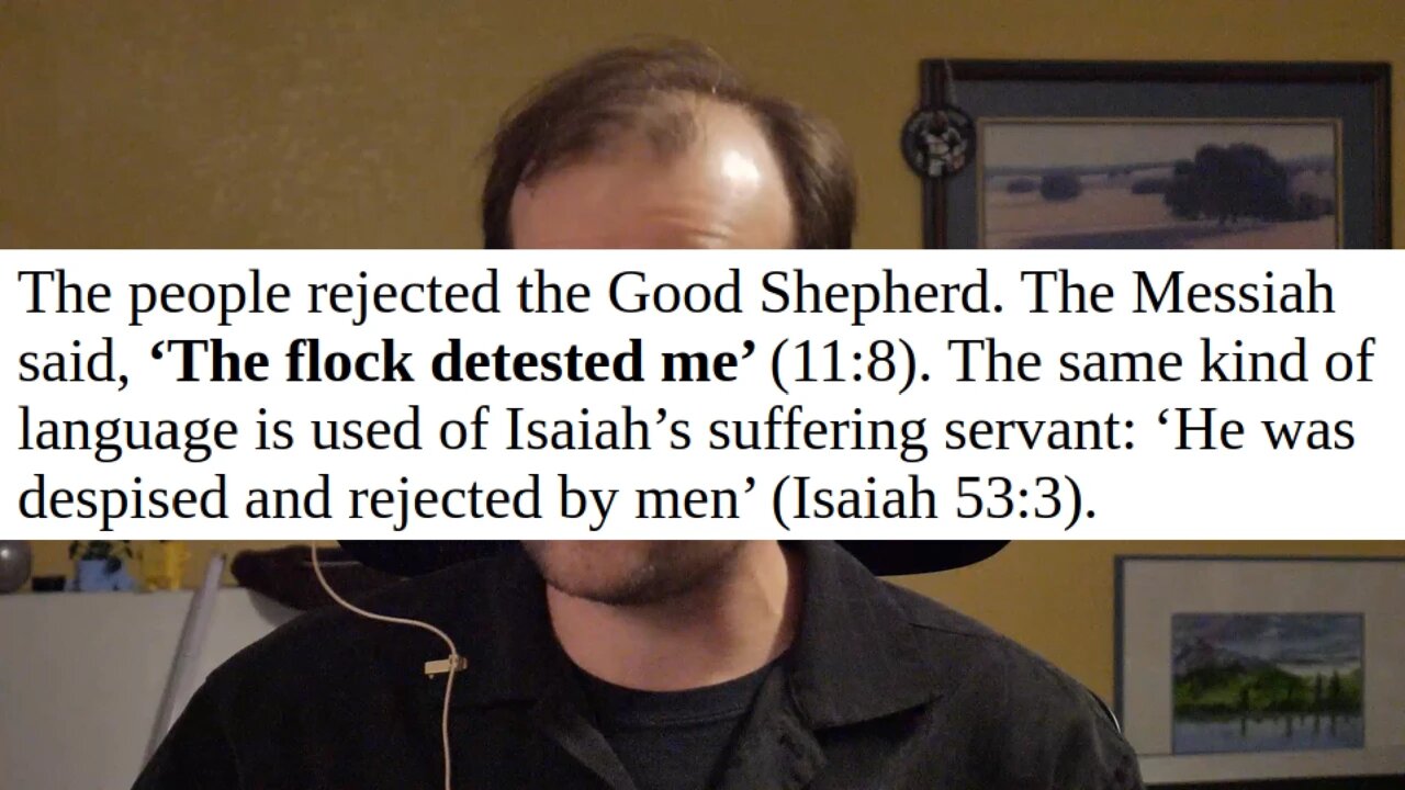 Zechariah 11:3-9 - Part 2