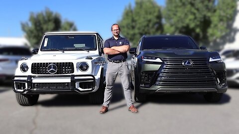 G-Wagon or Land Cruiser? //NEW Mercedes G63 vs New Lexus LX700h//