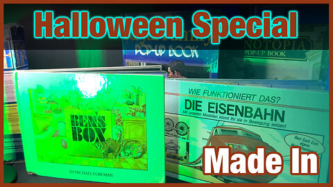 Made In: 4 Pop-Up Books (Halloween Special)