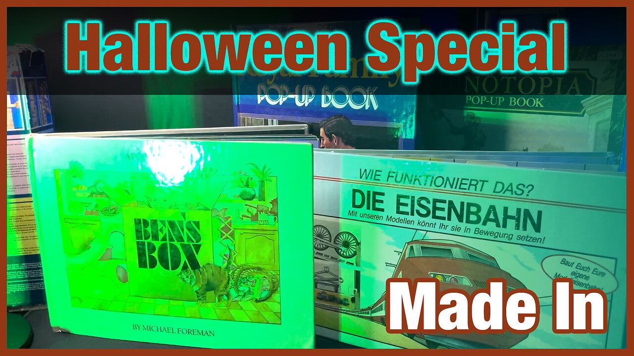 Made In: 4 Pop-Up Books (Halloween Special)