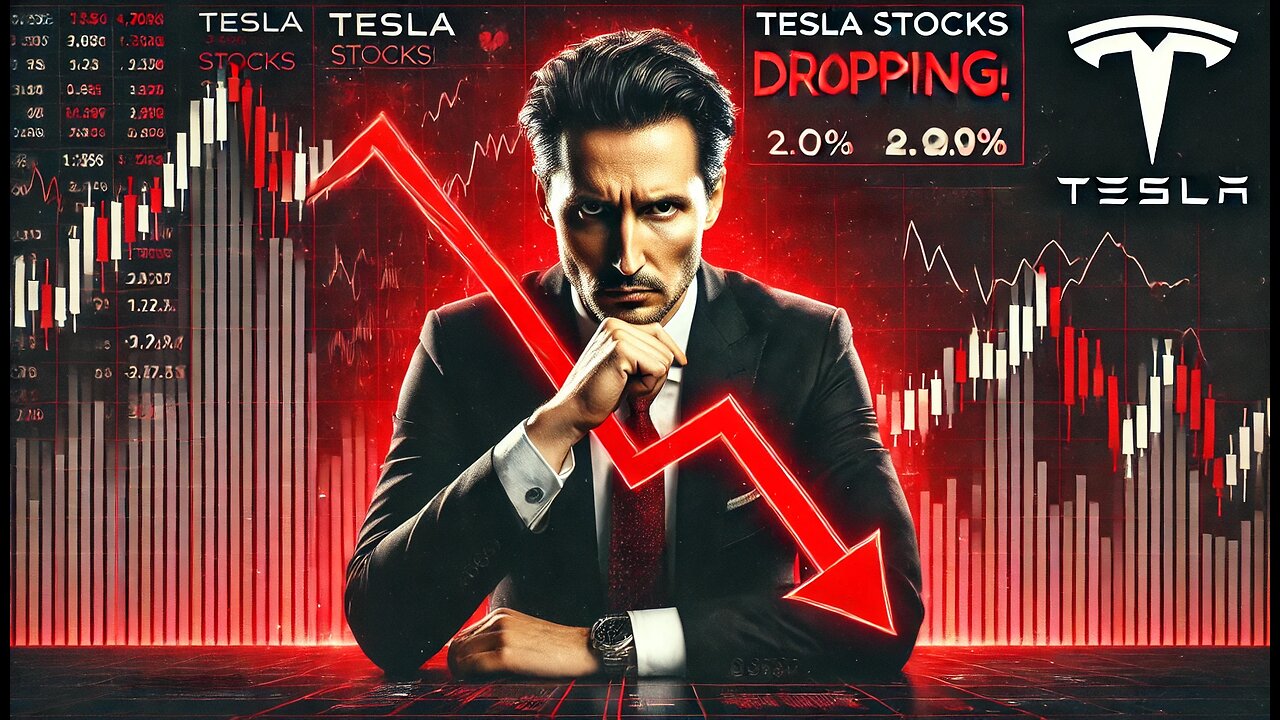 Tesla Stocks Are Crashing! Elon Musk's Net Worth Takes a Big Hit! 🚨📉