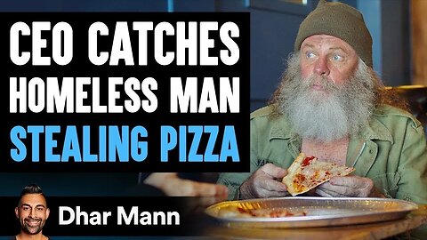 CEO Confronts Homeless Man Stealing Pizza, What Happens Next Will Leave You Speechless!"