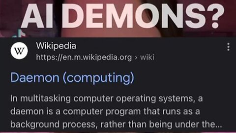 IS AI BEING CONTROLLED BY NEPHILIM DEMONS? DisclosureHub video