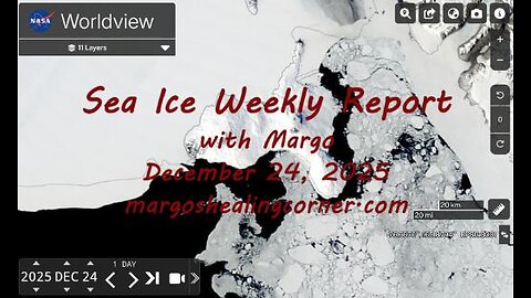 Sea Ice Weekly Report with Margo (Dec. 24, 2025)