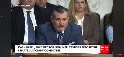 Sen. Cruz (TX) and Kash Patel Give Us All a Civics Lesson