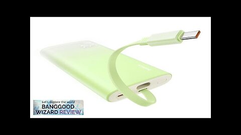 Baseus PPKDC10C 10000mAh 30W Popsicle Fast Charging Power Bank Type- C Review