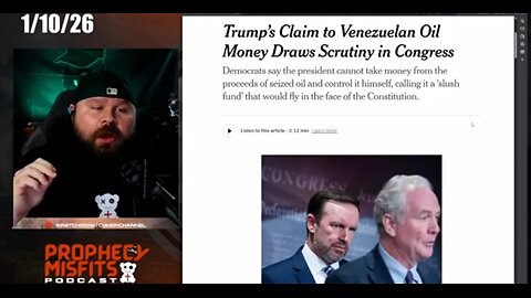 BLACK MONEY: TRUMP CLAIMS VENEZUELA OIL MONEY 💣