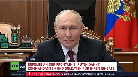 "Gesagt, getan – echte Männer": Putin würdigt Truppen nach Einnahme von Sewersk