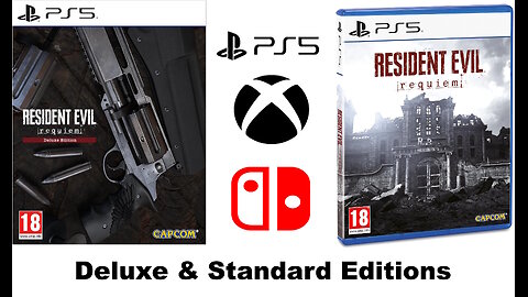 Resident Evil Requiem Deluxe & Standard Editions [PS5 | Xbox Series X | Switch 2]