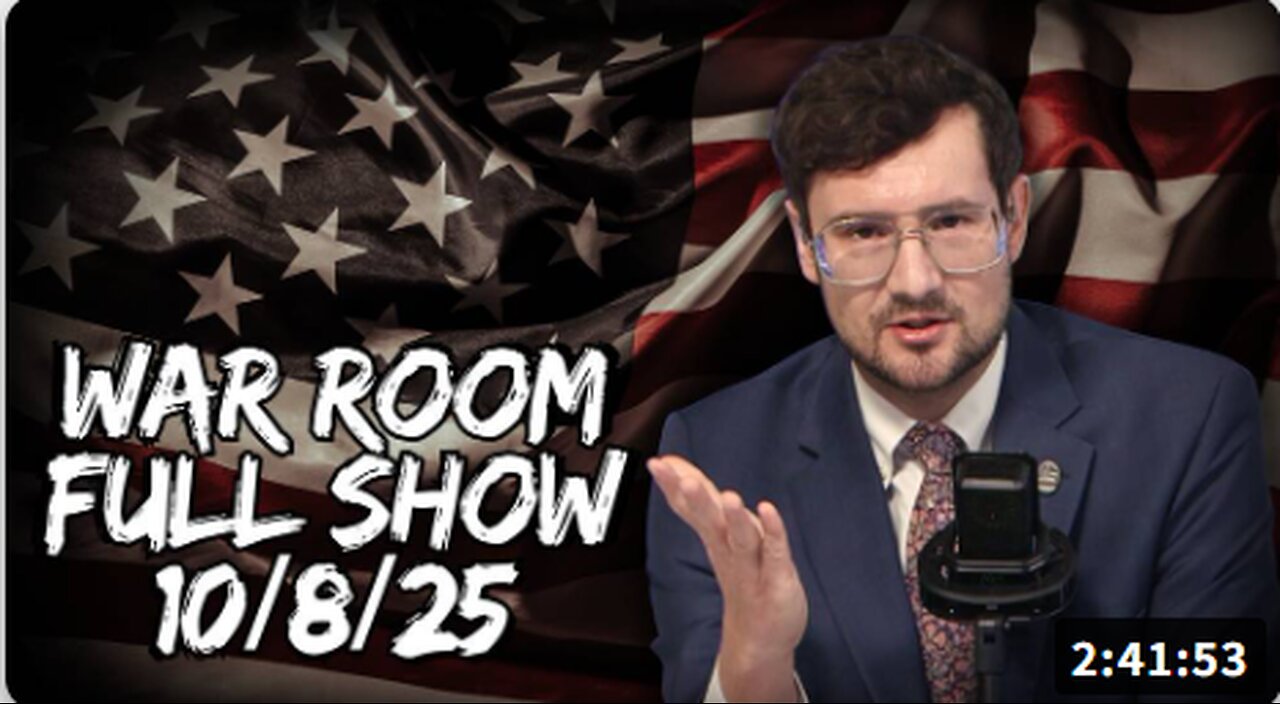 Wednesday War Room: Multiple Sources Told Candace Owens Charlie Kirk Thought He Would Be Killed Shortly Before Assassination, As Trump Holds Roundtable on Antifa! Must-Watch/Share!