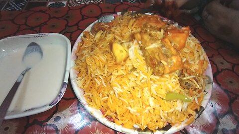 Chicken Biryani Eating Mukbang | Shahmeer