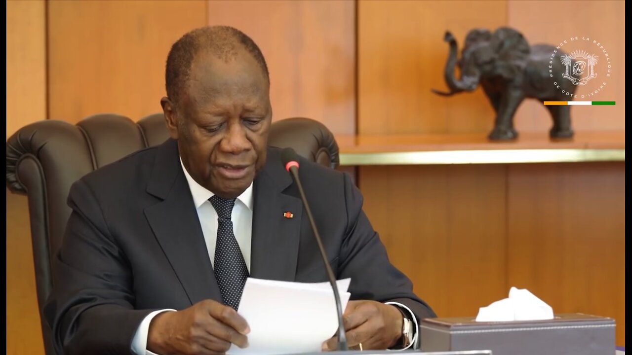 « I AM A CANDIDATE, BECAUSE I CANNOT LEAVE CÔTE D’IVOIRE TO WACKLES », DIXIT ALASSANE OUATTARA.