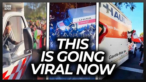 Radical Islamist Drives U-Haul Through Crowd, Protesters Did This