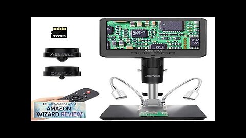 Andonstar AD246S-M HDMI Digital Microscope 2000x for Adults 3 Lens 2160P UHD Review