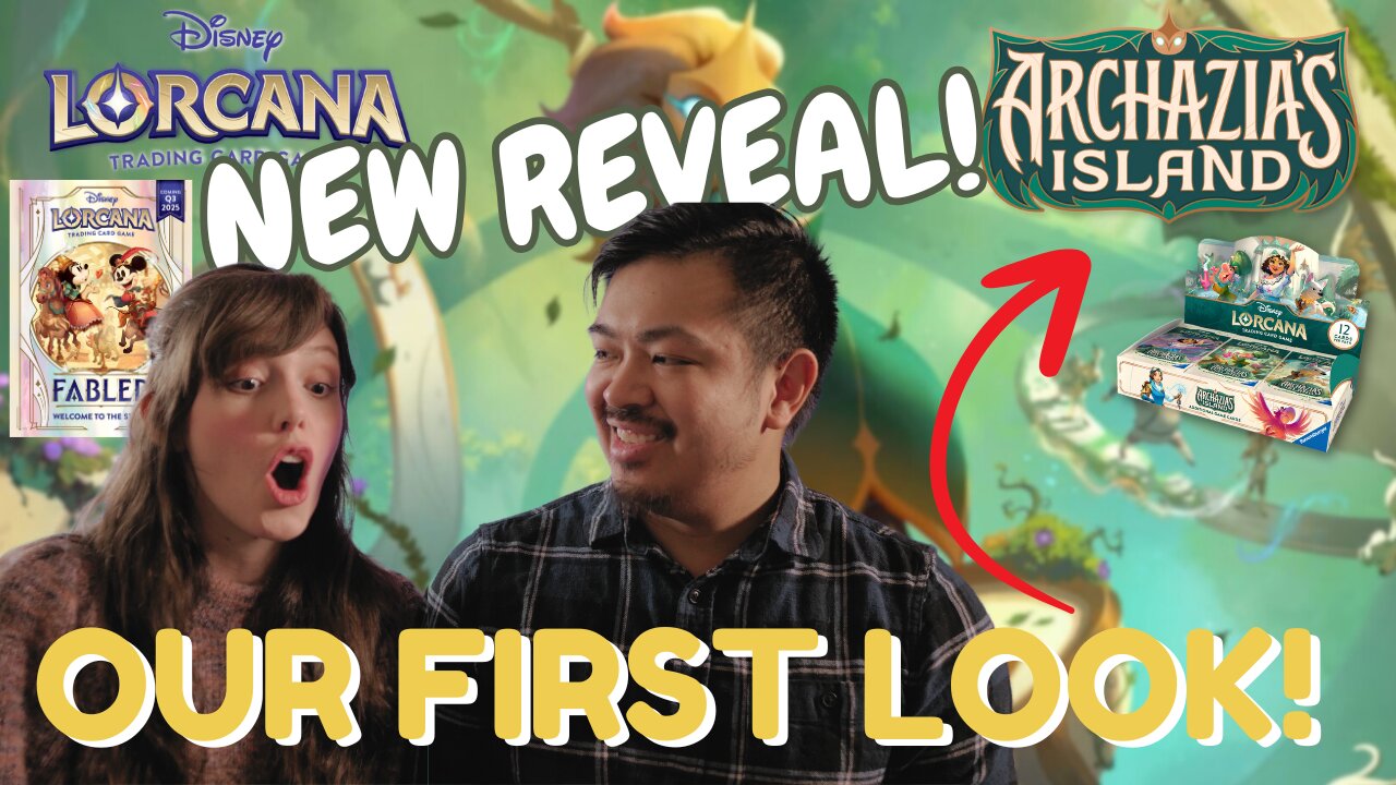 Lorcana's BEST Set Yet? | NEW Artwork & Info! | Disney Lorcana TCG Archazia's Island