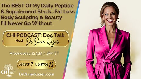 The BEST Of My Daily Peptide & Supplement Stack…Fat Loss, Body Sculpting & Beauty