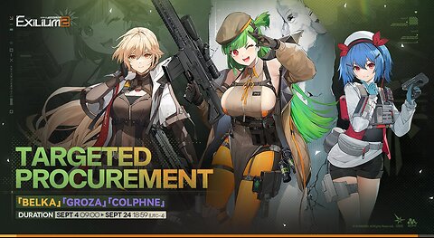 GIRLS' FRONTLINE 2 EXILIUM Interstice of Reminiscence BannerGameplay Belka Andoris