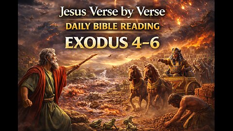 📖 Bible in a Year - Day 31: Exodus 4–6 God’s Power, Pharaoh’s Hardness, and Promised of Redemption