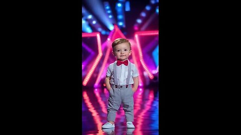 It’s AI talent show time now🫠🤔#cutebaby #talent #talentshow #cute #shortvideo