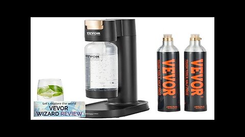 VEVOR Sparkling Water Maker Soda Maker Machine for Home Carbonating Seltzer Water Review