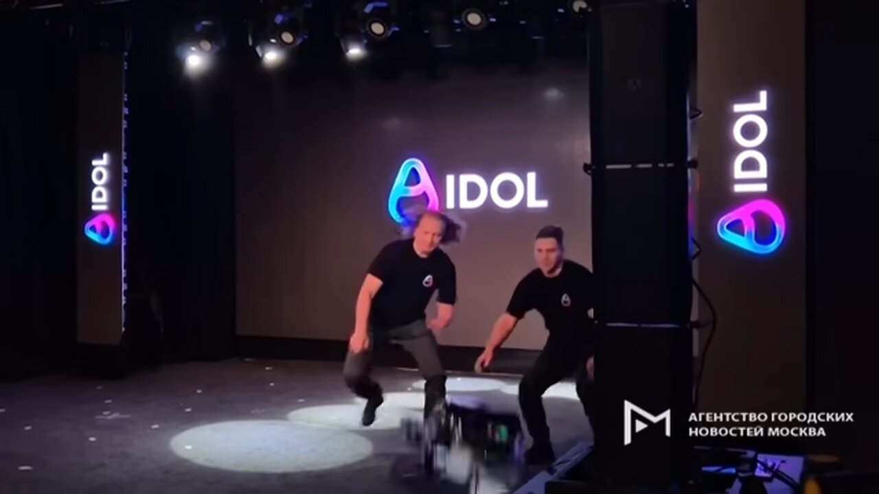 Russias First AI Robot FACE PLANTS During Embarrassing Public Debut