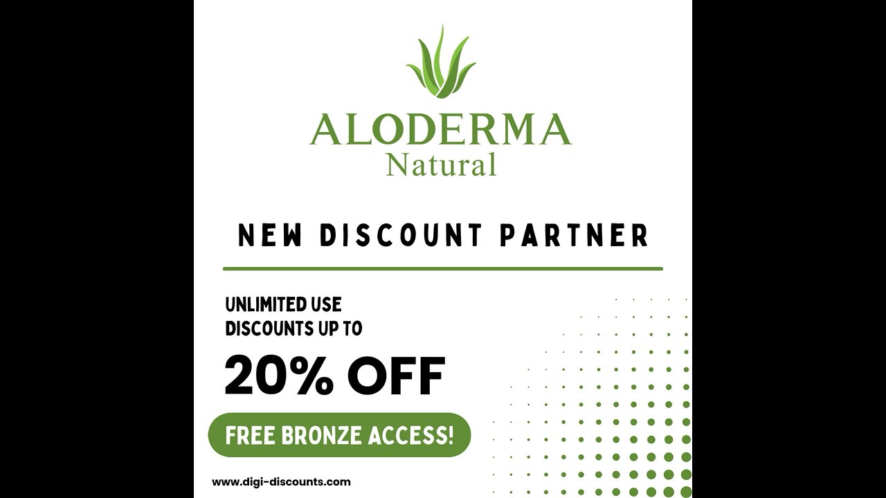 Welcoming Aloderma Natural!